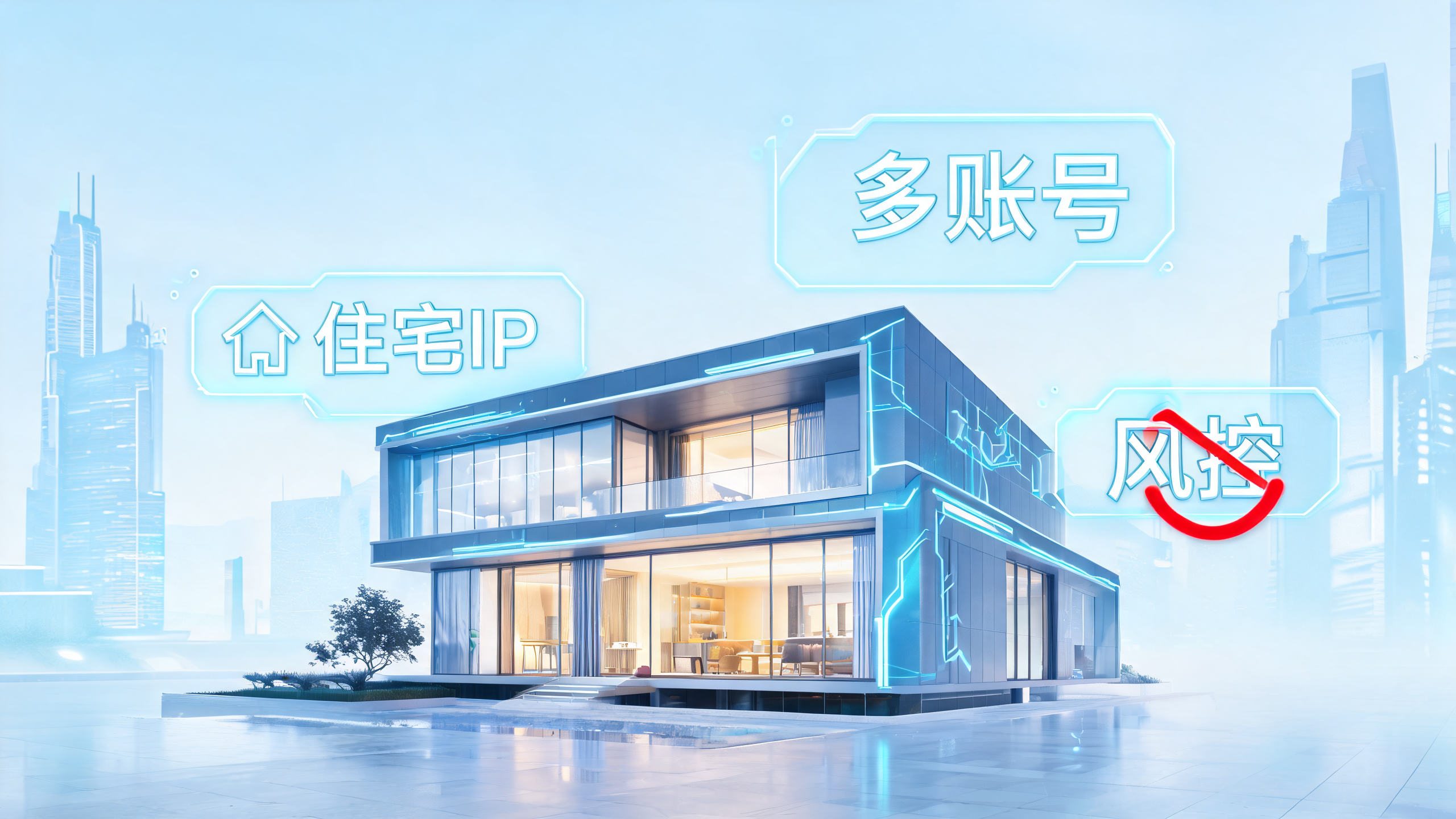 短视频运营动态住宅IP,多账号不风控